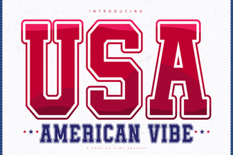 American Vibe Font: Bold Typography for Creative Projects