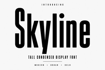 Skyline Font: Modern Typography for Bold Design Projects