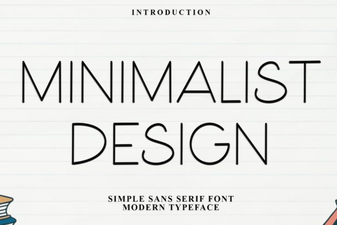 Minimalist Design Font for Clean, Modern Projects